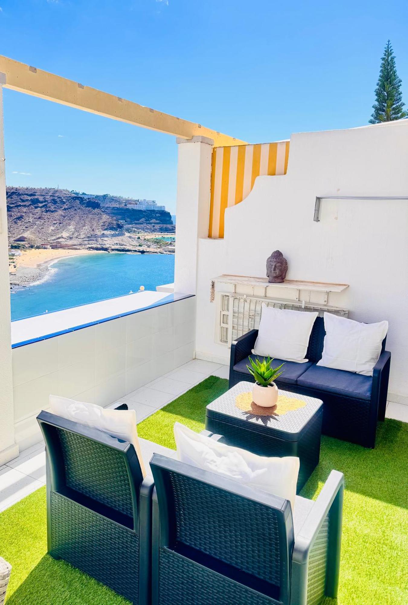 Atlantic Ocean & Beach Views - Playa Del Cura Las Palmas de Gran Canaria Zewnętrze zdjęcie